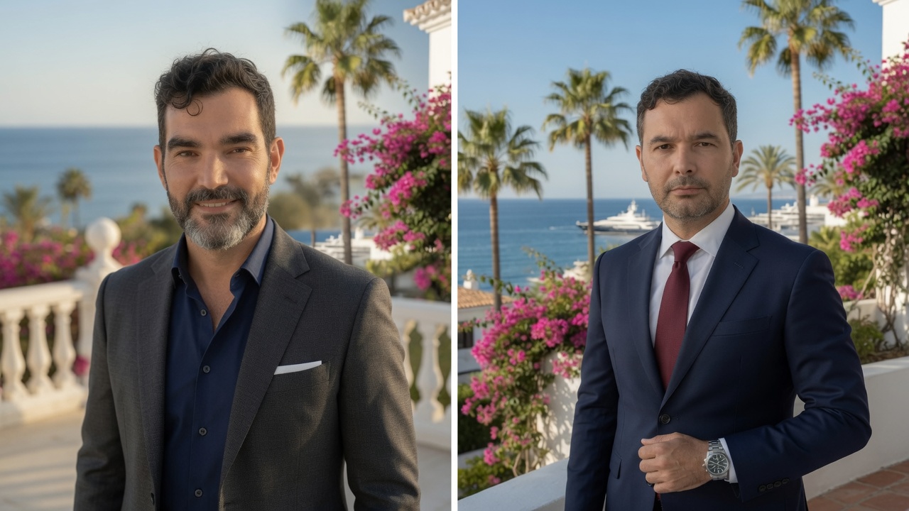 A. Gonzalez en Maarten Visser, uw lokale contactpersonen voor vastgoed aan de Costa del Sol